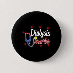 Nurse Nephrologie Nierenerkrankung Krankenpflege Button