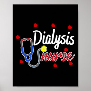 Nurse Nephrologie Nierenerkrankung Krankenpflege Poster