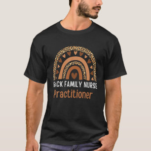Nurse Nurse Practitioner FNP Nurse Leopard T-Shirt