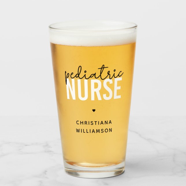 Nurse Peds Krankenpflege bei Kindern Glas (Vorne (Gefüllt))