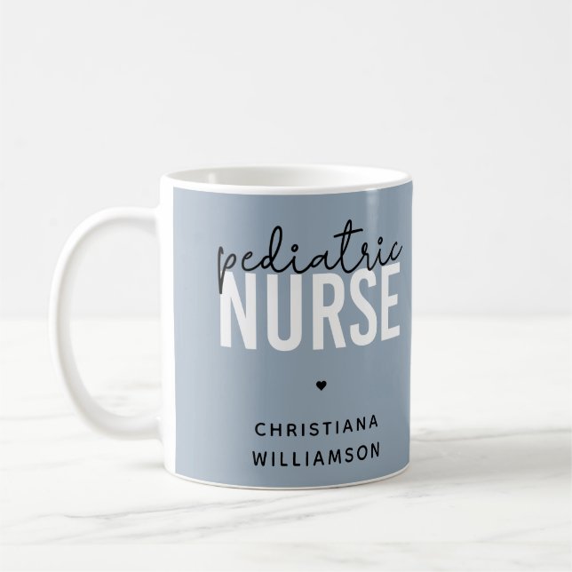 Nurse Peds Krankenpflege bei Kindern Kaffeetasse (Links)