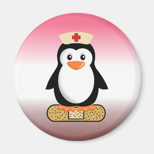 Nurse Penguin (ohne Bandaid) Magnet