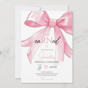 Nurse Pinning Zeremonie Einladung