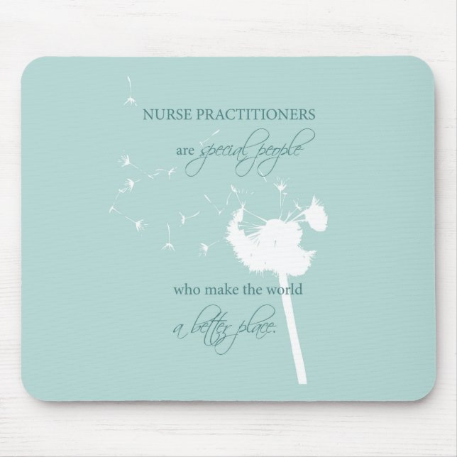 Nurse Practitioner Dandelion Mousepad (Vorne)