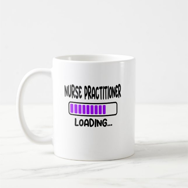 Nurse Practitioner Student NP School Geschenk Kaffeetasse (Links)