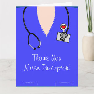 Nurse Prezeptor Vielen Dank Karte #7