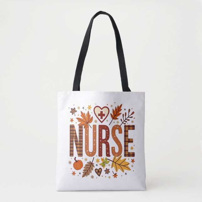 Nurse Retro Bubble Letters Groovy (Vorderseite)