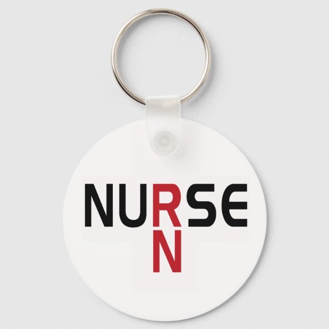 NURSE RN SCHLÜSSELANHÄNGER (Vorderseite)