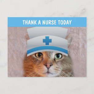 Nurse Rupie Dankbarkeit Postkarte