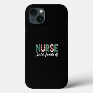 Nurse Santas Lieblings-Elfen-Leben Krankenpfleger iPhone 13 Hülle