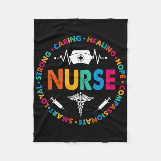 Nurse Shirt Funny Nursing Nurse Rn Lpn Np Fleecedecke