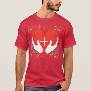 Nurse Sleep all day nurse all night RN Nurse T-Shi T-Shirt