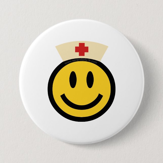 Nurse Smile Button (Vorderseite)