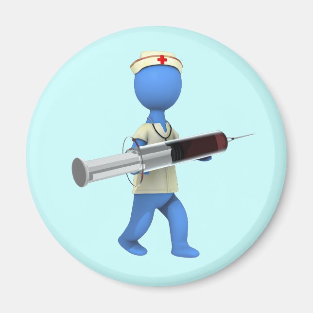 Nurse Spaß Magnet (Vorne)