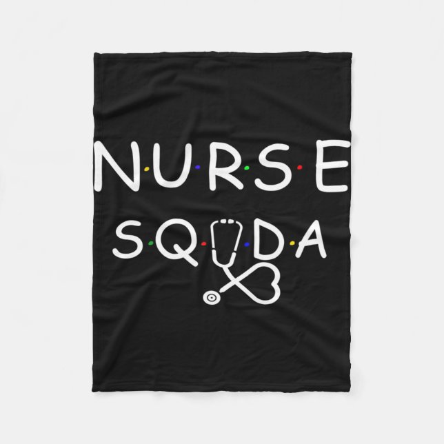 Nurse Squad Fleecedecke (Vorderseite)