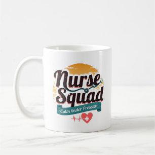 Nurse Squad Ruhe unter Druck Kaffeetasse