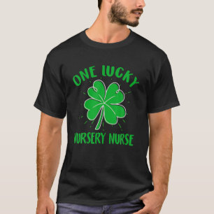 Nurse St. Patrick's Day Glück, ein Krankenschweste T-Shirt