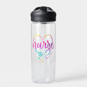 Nurse Stethoscope Trinkflasche