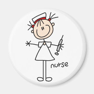 Nurse Strichmännchen Magnet