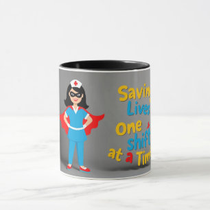 "Nurse Superheld" Tasse zu einem Sonderpreis