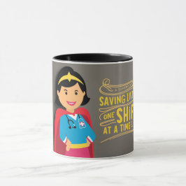 "Nurse Superhero" Tasse zum Verkauf