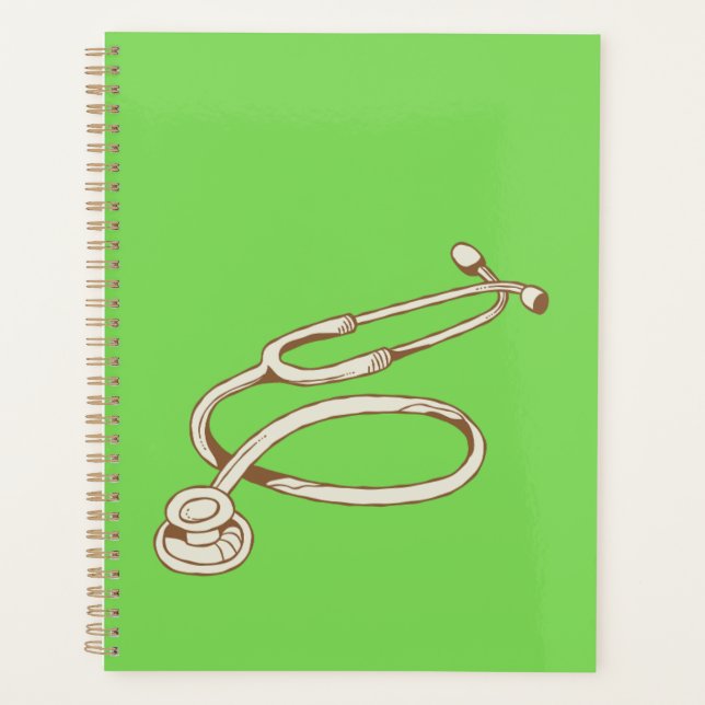 Nurse Themed Notebook for Work & Notes Planer (Vorderseite)