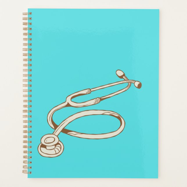 Nurse Themed Notebook for Work & Notes Planer (Vorderseite)