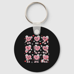 Nurse Valentine Candy Heart Er Icu Nicu Rn Nurses Schlüsselanhänger