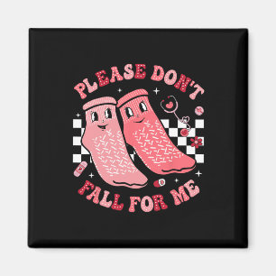 Nurse Valentine Non-Slip Socken Bitte fallen Sie n Magnet