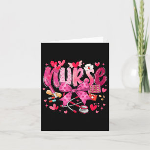 Nurse Valentinstag Niedlich Coquette Stethoscope N Karte