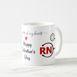 Nurse Valentinstag RN Stethoskop red Kaffeetasse
