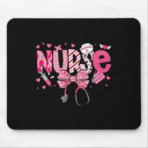 Nurse Valentinstag Valentinsgruß Krankenhauskittel Mousepad