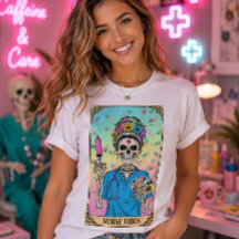 Nurse Vibes Zucker-Schädel-Skelett Medizin-Tarot