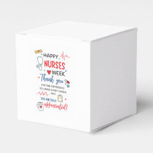 Nurse Week Schild Druckbar Wertschätzung Nurse Dan Geschenkschachtel