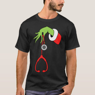 Nurse Weihnachten Stethoskop Krankenschwestern Xma T-Shirt