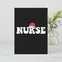 Nurse Weihnachtsmannmütze Weihnachtsnachtsnahrung