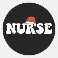 Nurse Weihnachtsmannmütze Weihnachtsnachtsnahrung