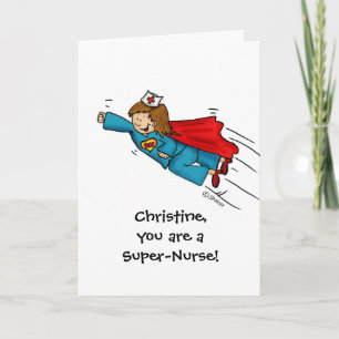 Nurses are Heroes - Happy Nurses Day - Personalize Karte