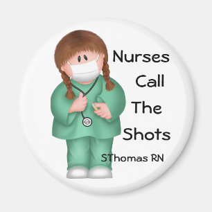 Nurses Call the Shots Magnet