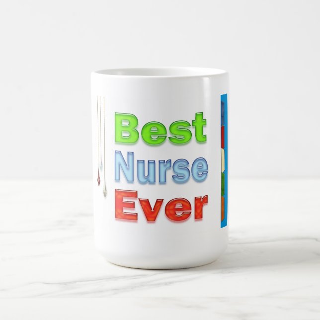 Nurses Day gibt Geschenke Beste Krankenschwester j Kaffeetasse (Mittel)