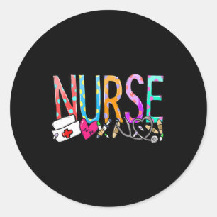 NURSE'S DAY NURSE WEEK Nurse Life 2022 Mutter Runder Aufkleber