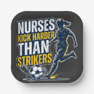 Nurses Kick Harder Than Strikers Pappteller