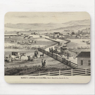 Nurse's Ldg, Turner Ranch Mousepad
