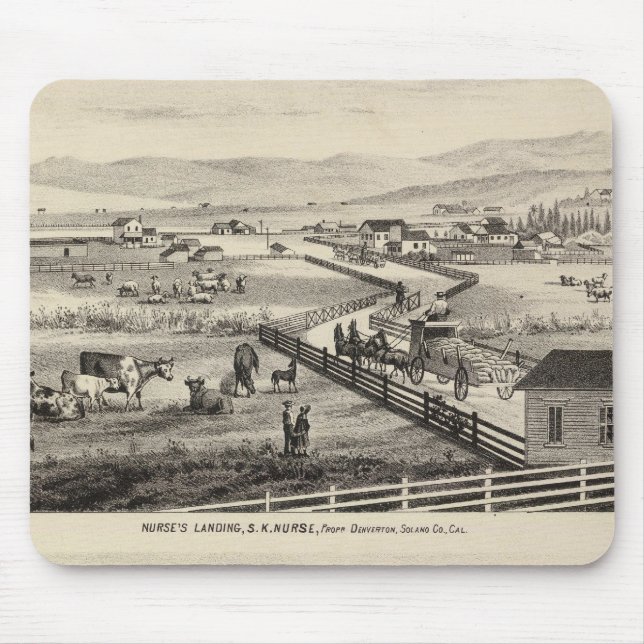 Nurse's Ldg, Turner Ranch Mousepad (Vorne)