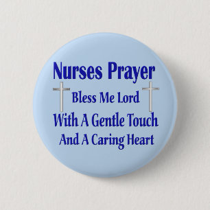 Nurses Prayer Button