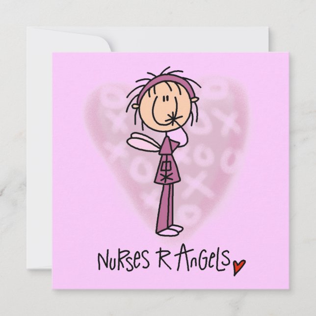Nurses R Angels T - Shirt und Geschenke (Vorderseite)