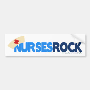 Nurses Rock Autoaufkleber