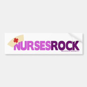 Nurses Rock Autoaufkleber