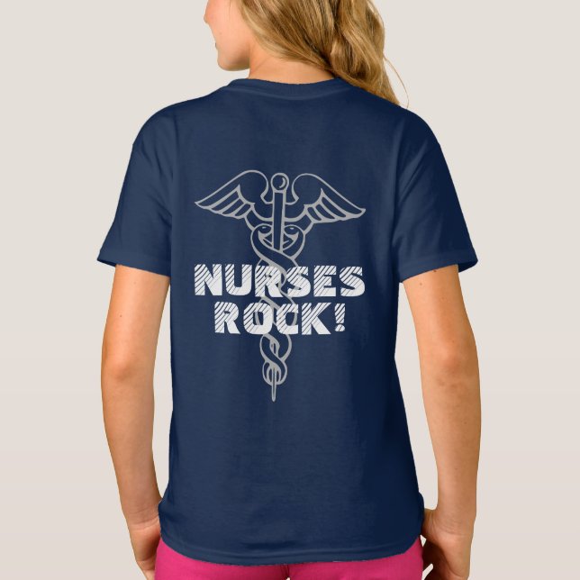 Nurses Rock hoodie (Rückseite)