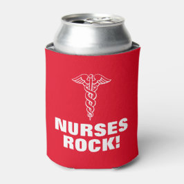 NURSES ROCK kann kühler für Krankenschwestern Woch Dosenkühler